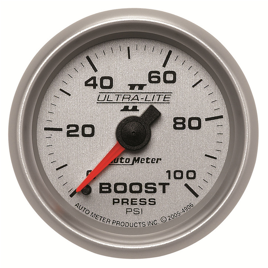 2-1/16" Laddtryck, 0-100 PSI, ULTRA-LITE II