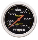 2-5/8" PRESSURE, 0-600 PSI, Vätskefylld, PRO-COMP