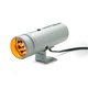 Växelindikator, 12 AMBER LED, PEDESTAL, SILVER, SUPER-LITE