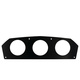 GAUGE PANEL, DIRECT FIT, 2-1/16" 3 GAUGE, CAN-AM MAVERICK 12-18 & COMMANDER 10-20