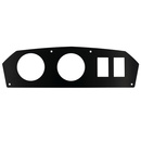 GAUGE & SWITCH PANEL, DIRECT FIT, 2 GAUGE 2-1/16"& 2 SWITCH, CAN-AM MAVERICK 12-18 & COMMANDER 10-20