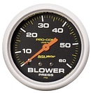 2-5/8" Kompressortryck (Blower), 0-60 PSI, Vätskefylld, PRO-COMP