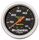 2-5/8" Kompressortryck (Blower), 0-60 PSI, W/ MEMORY, Vätskefylld, PRO-COMP