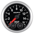 2-1/16" Pyrometer, 0-1600 °F, ELITE