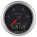 2-1/16" Bränsletryck, 0-15 PSI, ELITE, W/O SENSOR
