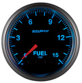 2-1/16" Bränsletryck, 0-15 PSI, ELITE, W/O SENSOR
