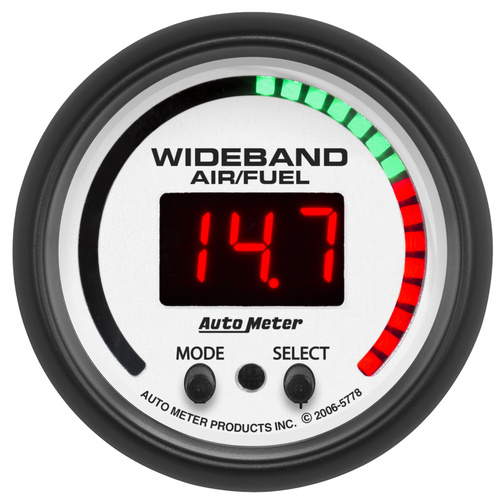2-1/16" Bredbandslambda PRO AFR, 6:1-20:1 AFR, PHANTOM