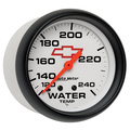 2-5/8" Vattentemperatur, 120-240 °F, CHEVY RED BOWTIE, WHITE