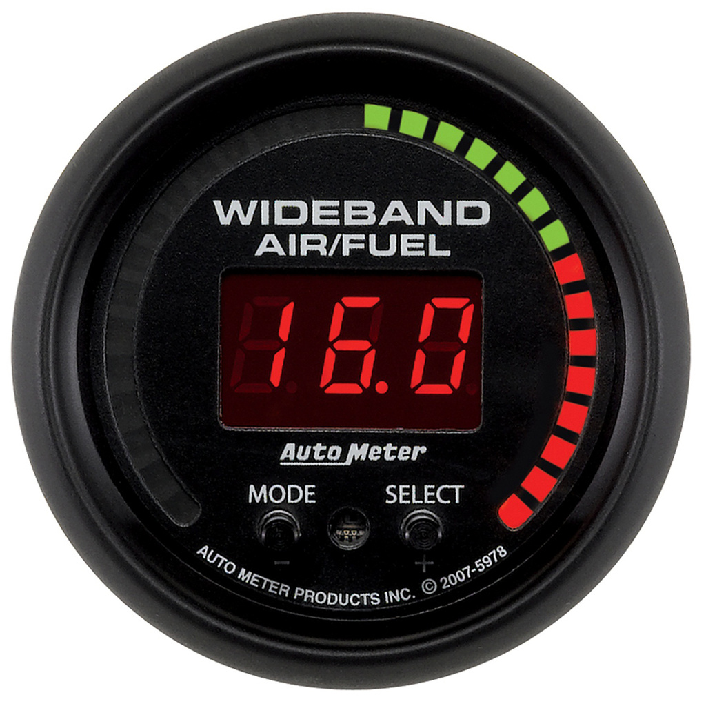 2-1/16" Bredbandslambda PRO AFR, 6:1-20:1 AFR, ES