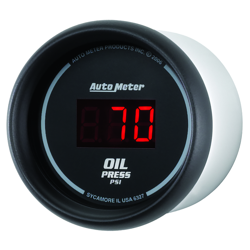 2-1/16" Oljetryck, 0-100 PSI, SPORT-COMP DIGITAL