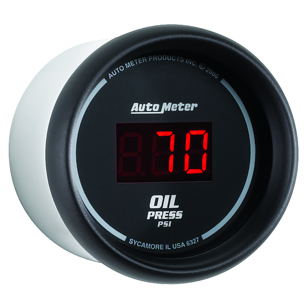 2-1/16" Oljetryck, 0-100 PSI, SPORT-COMP DIGITAL