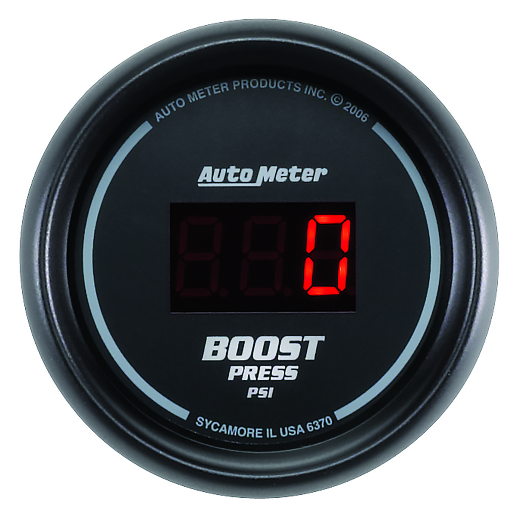 2-1/16" Laddtryck, 0-60 PSI, SPORT-COMP DIGITAL