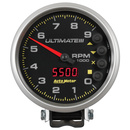 5" Varvräknare, 0-9000 RPM, PEDESTAL, ULTIMATE III PLAYBACK, BLACK