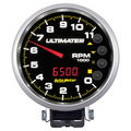 5" Varvräknare, 0-11,000 RPM, PEDESTAL, ULTIMATE III PLAYBACK, BLACK