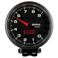 5" Varvräknare, 0-9000 RPM, PEDESTAL, ULTIMATE III PLAYBACK, SILVER