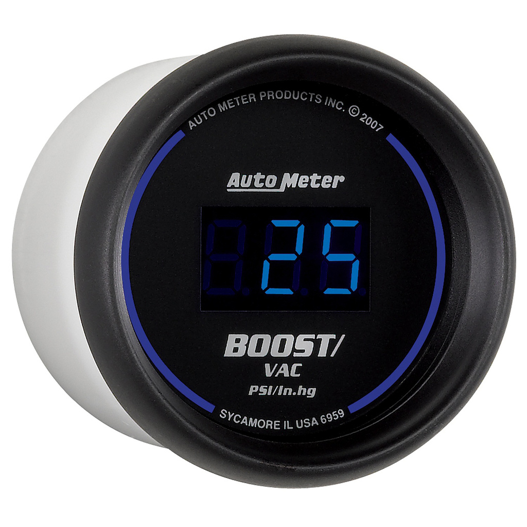 2-1/16" Laddtryck/Vacuum, 30 IN HG/30 PSI, COBALT DIGITAL