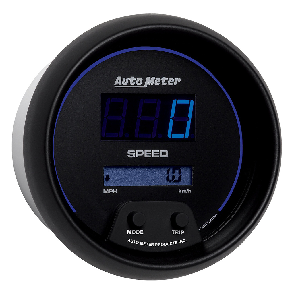 3-3/8" Hastighetsmätare,, 0-260 MPH / 0-260 KM/H, COBALT DIGITAL