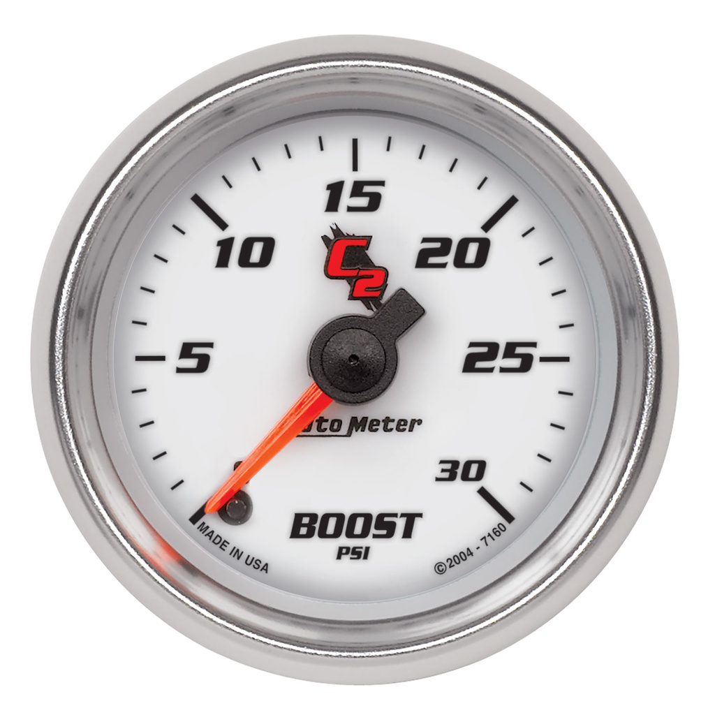 2-1/16" Laddtryck, 0-30 PSI, C2