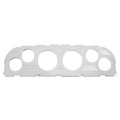 6-mätarpanel, direktmontering, CHEVY TRUCK 60-63, OLD TYME WHITE