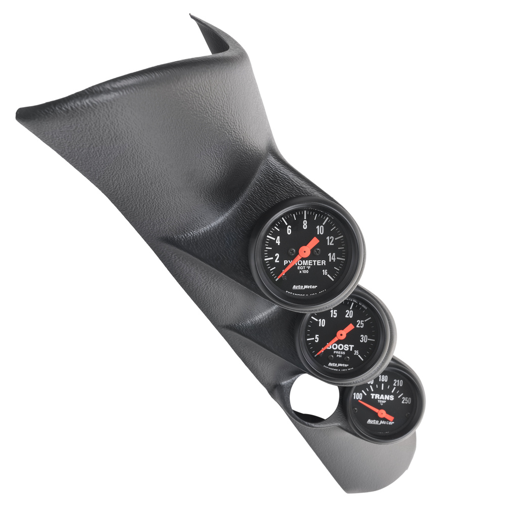 Mätarhållare A-stolpe, 100-250 °F/0-35 PSI/0-1600 °F, 98-02 DODGE RAM, Z-SERIES