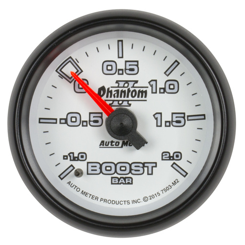 2-1/16" BOOST-VAC, -1/+2 BAR, MECH, PHANTOM II