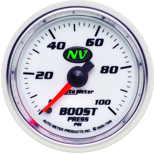 2-1/16" Laddtryck, 0-100 PSI, NV