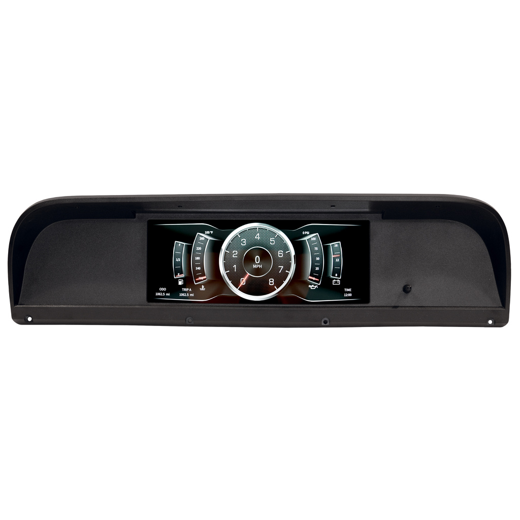INVISION LCD DASH KIT, 67-72 FORD TRUCK, DIRECT FIT DIGITAL DASH