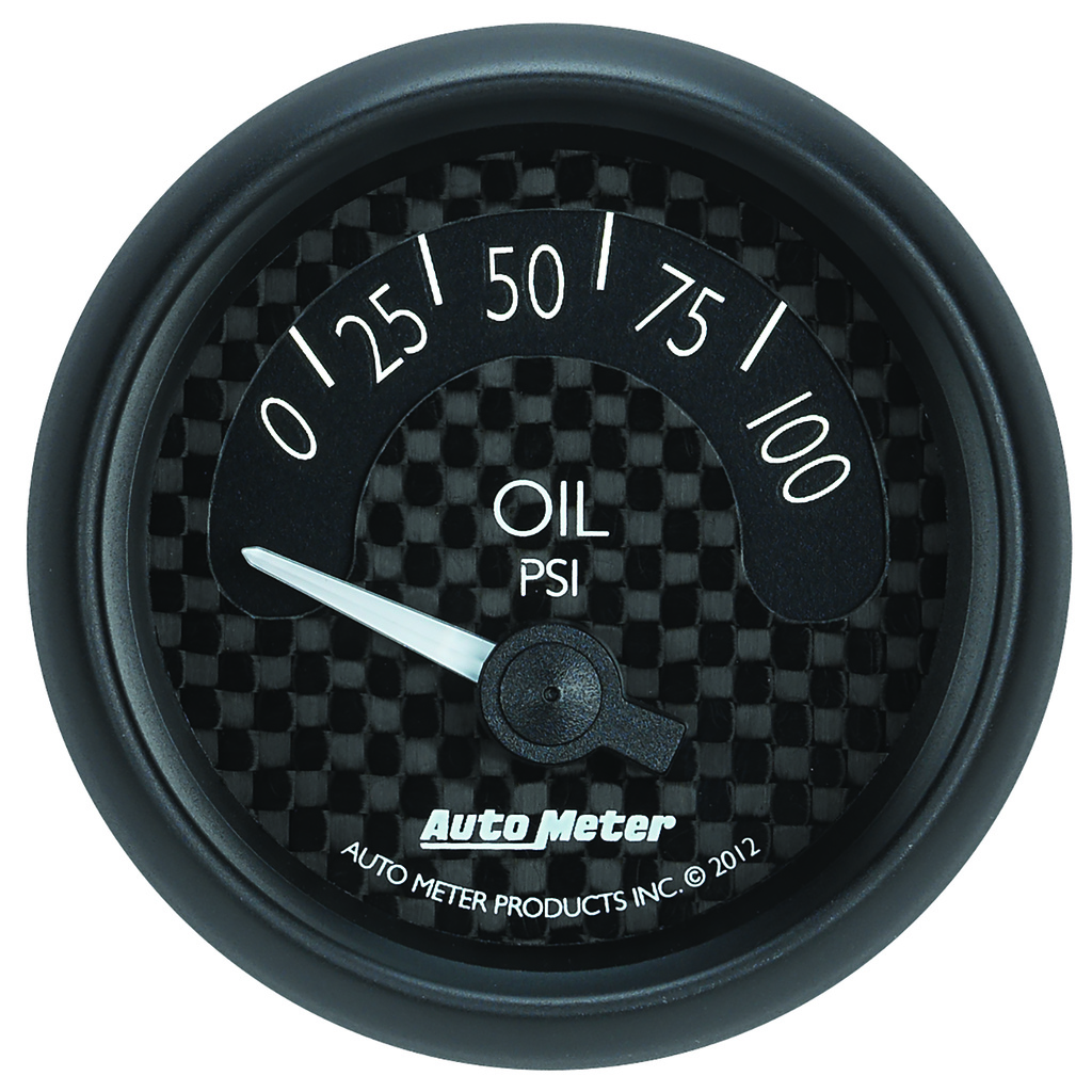 2-1/16" Oljetryck, 0-100 PSI, GT