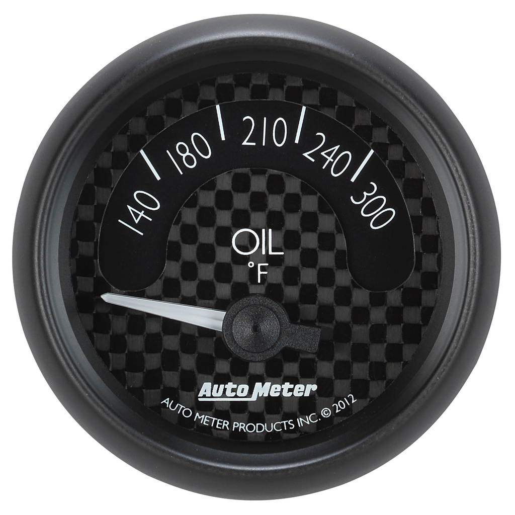 2-1/16" Oljetemperatur, 140-300 °F, GT