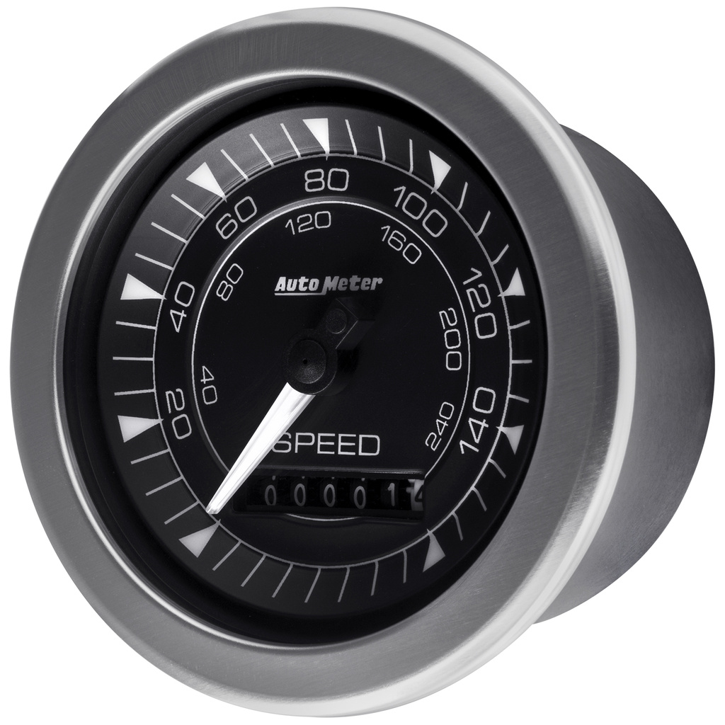 3-3/8" Hastighetsmätare, 160MPH ELEC. Programerbar CHRONO