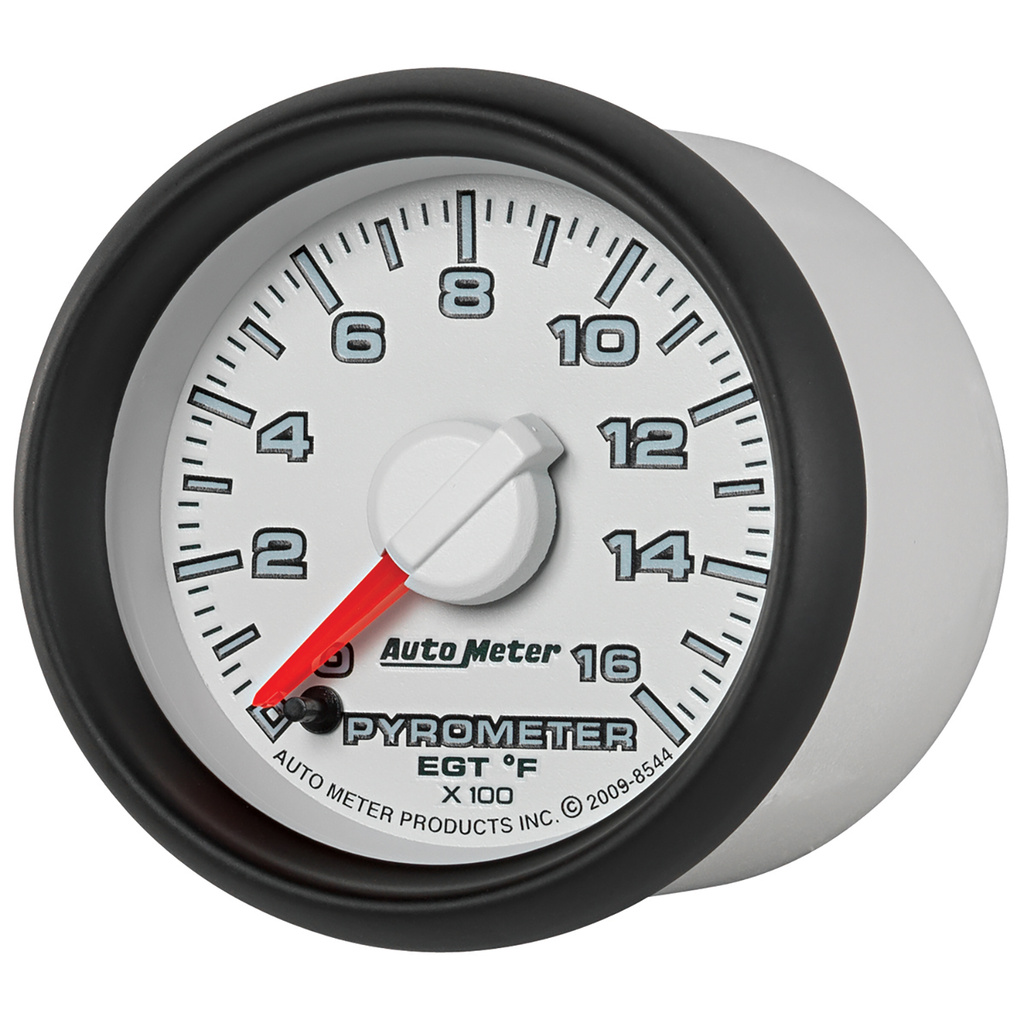 2-1/16" Pyrometer, 0-1600 °F, GEN 3 DODGE FACTORY MATCH