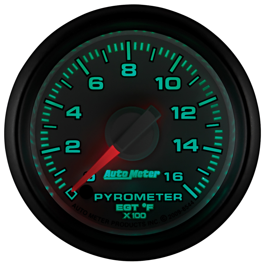 2-1/16" Pyrometer, 0-1600 °F, GEN 3 DODGE FACTORY MATCH