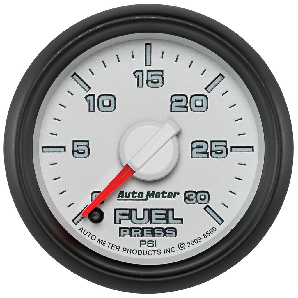 2-1/16" Bränsletryck, 0-30 PSI, GEN 3 DODGE FACTORY MATCH