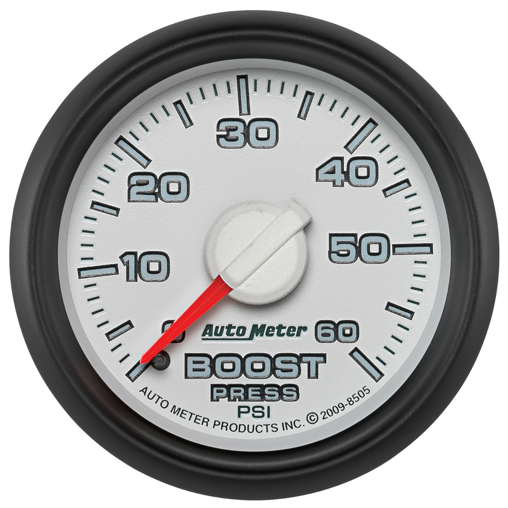 2-1/16" Laddtryck, 0-60 PSI, GEN 3 DODGE FACTORY MATCH