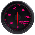 2-1/16" Oljetryck, 0-100 PSI, AIRDRIVE, BLACK