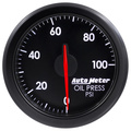 2-1/16" Oljetryck, 0-100 PSI, AIRDRIVE, BLACK