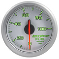 2-1/16" Bränsletryck, 0-100 PSI, AIRDRIVE, SILVER