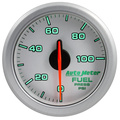 2-1/16" Bränsletryck, 0-100 PSI, AIRDRIVE, SILVER