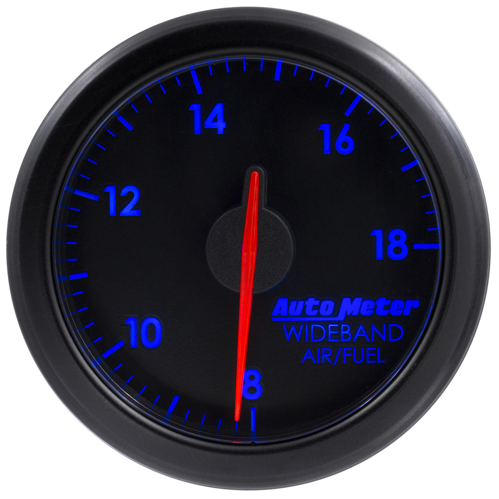 2-1/16" Bredbandslambda A/F, AIRDRIVE, BLACK