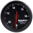 2-1/16" Bredbandslambda A/F, AIRDRIVE, BLACK