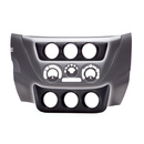 DASH CONSOLE UPPER, TRIPLE, 2-1/16", MITSUBISHI EVO 8 03-07