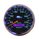 2-5/8" Hastighetsmätare,, 0-190 KPH, BLACK, PRO-CYCLE
