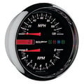5" DIRECT FIT Varvmätare/Hastighetsmätare, COMBO, 8K RPM/120 MPH, BLACK, PRO-CYCLE