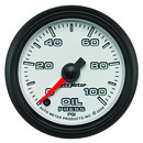 2-1/16" Oljetryck, 0-100 PSI, WHITE, PRO-CYCLE