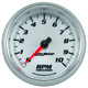 3-3/8" Varvräknare, 0-10,000 RPM, WHITE, PRO-CYCLE