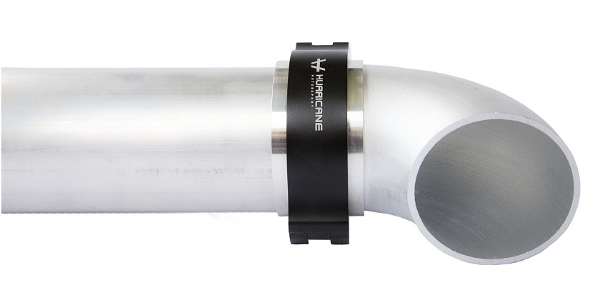 V-Band aluminium 4"