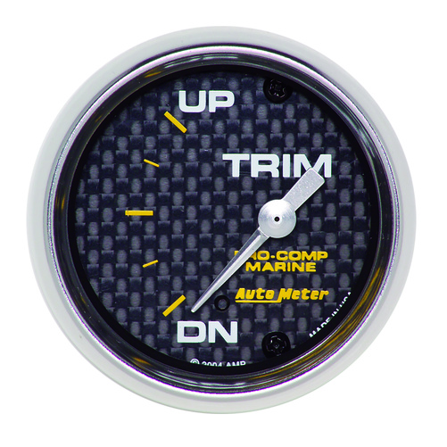 2-1/16" TRIM LEVEL, UP/DOWN, MARINE CARBON FIBER