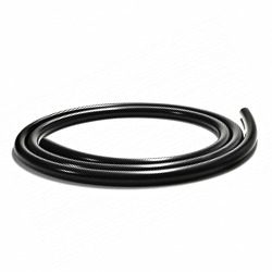 Vakuumslang 6,3mm svart