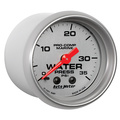 2-1/16" Vattentryck, 0-35 PSI, MARINE SILVER ULTRA-LITE