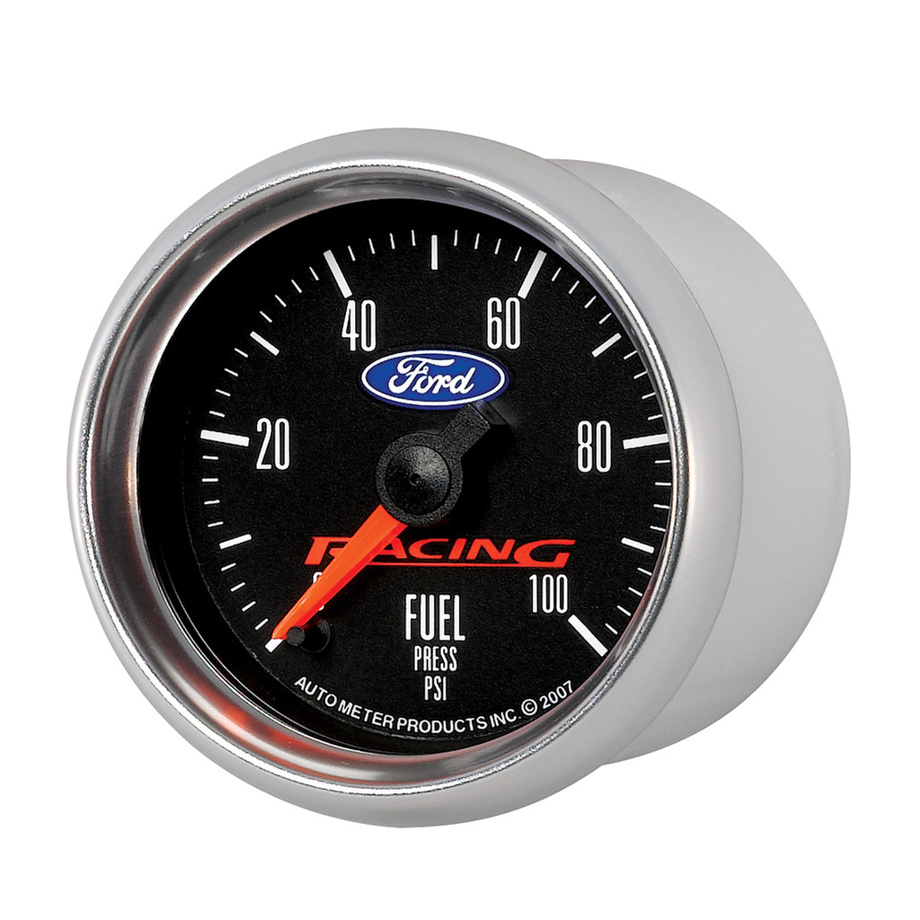 2-1/16" Bränsletryck, 0-100 PSI, FORD RACING
